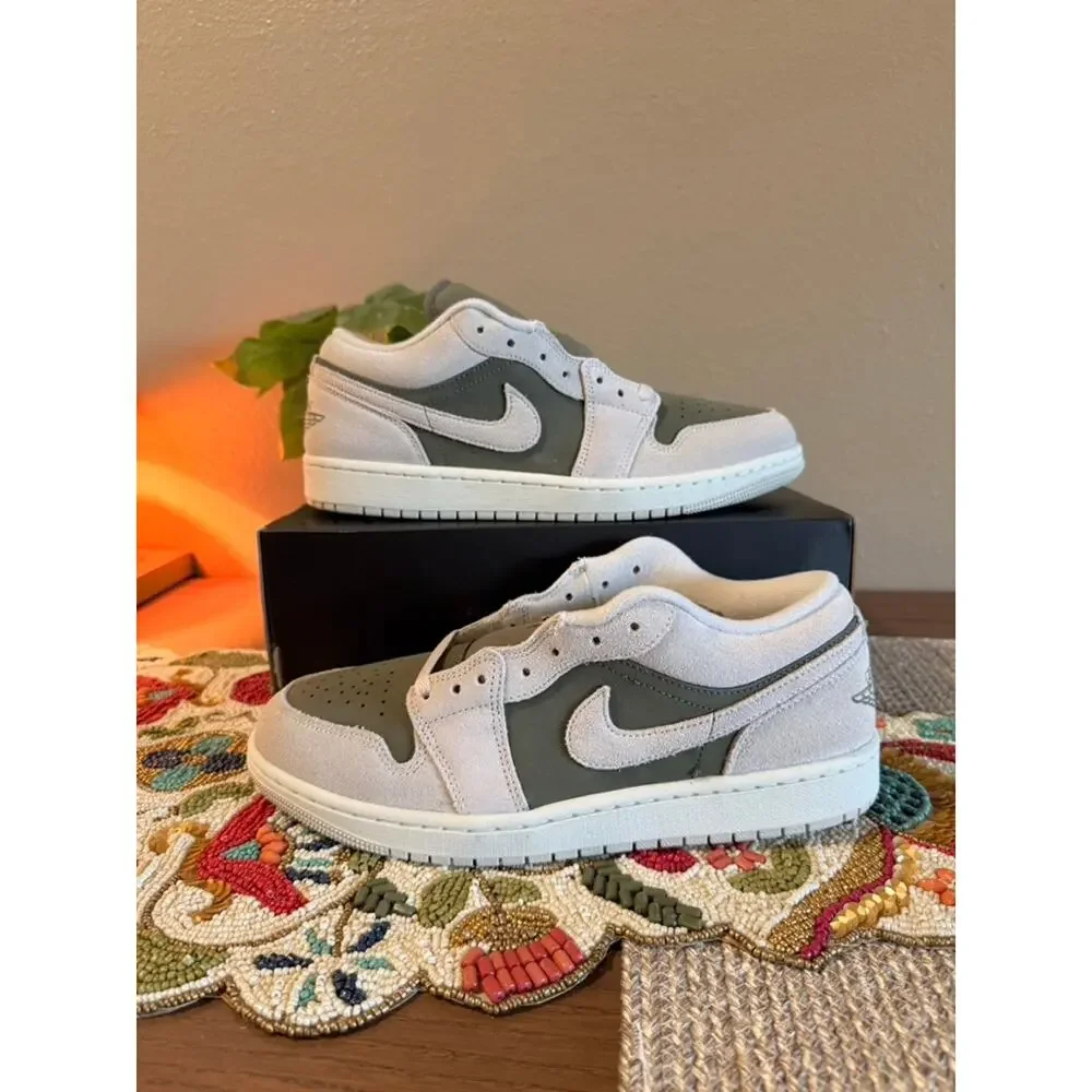 Jordan 1 Low SE Medium Olive Green Sail Light Orewood Brown Retro HV4089 201